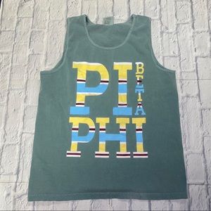Pi Beta Phi Comfort Colors Tank Top - Size Medium